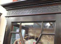 Edwardian 2Door Mahogany Display Cabinet