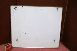 Genuine Mobil Premium Enamel Sign 