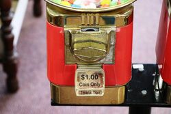 Classic Original Coin Operated Milk Bar Lolly Dispenser