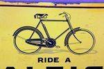 Classic Raleigh Bikes  Pictorial Enamel Sign