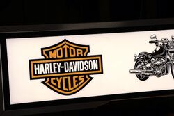 Harley Davidson Light Box