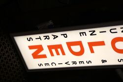 Slim Line Holden Genuine Parts Light Box 