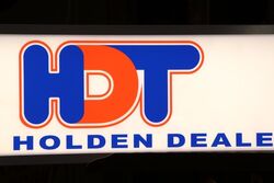 Slimline HDT Holden Dealer Team PETER BROCK LIGHT BOX 