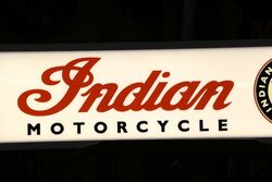 Slimline Indian Motorcycle Light Box 
