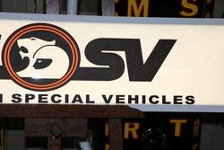 Slimline HSV Holden Special Vehicles Light Box 