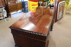 Stunning Mahogany Chippendale Style Partners Desk