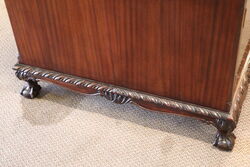 Stunning Mahogany Chippendale Style Partners Desk