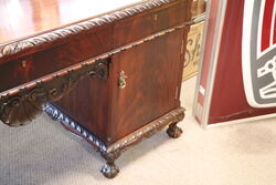 Stunning Mahogany Chippendale Style Partners Desk