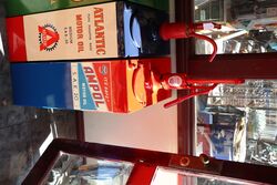 Vintage Ampol Hi Boy Motor Oil Garage Dispenser, #