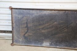 Genuine Vintage Michelin Bibendum Strip Enamel Sign 