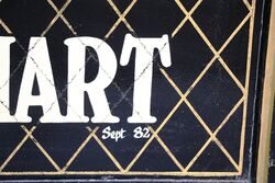 Hand Painted White Hart Double Sided Pub Sign 