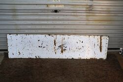 Vintage Peters Ice Cream Enamel Strip Advertising Sign 