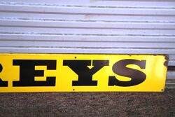Vintage Greys Cigarettes Enamel Sign  