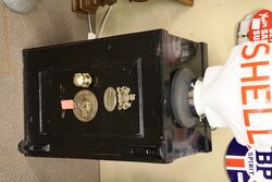 Antique Phillips and Son Fireproof Metal Safe 