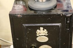 Antique Phillips and Son Fireproof Metal Safe 