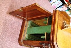 Rare Antique English Pollard Oak Leaf Holder 