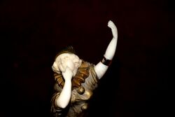 Pierrette Bronze and Ivory Figure by Gerard   