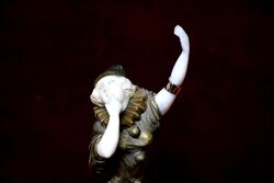 Pierrette Bronze and Ivory Figure by Gerard   