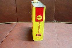 2Ltr Shell X100 Tin