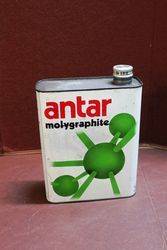 2ltr Antar French Oil Tin