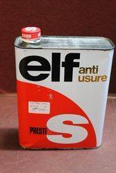2ltr  Elf Anti Usure French Oil Tin