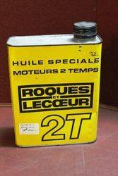 2ltr Roques 2T French Oil Tin