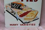 Lyons Fruit Pies Enamel Sign