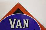 Early Van Houtens Cocoa Enamel Sign