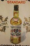 Classic Turnbulls Near Mint Scotch Whiskey Tin Sign