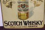 Classic Turnbulls Near Mint Scotch Whiskey Tin Sign