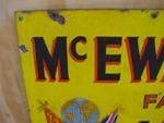 Mc EWANS ALES ENAMEL SIGN  --SP1