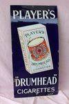 Players Drum Head Cigarette Enemal Sign