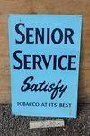 Senior Service Tin Sign