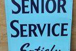 Senior Service Tin Sign