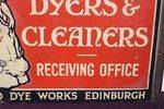 A J Macnab  Dyers Pictorial Enamel Sign