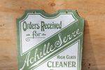Cleaner And Dyer Enamel Sign