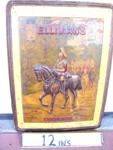 Victorian Elliman`s Embrocation Embossed Tin Sign
