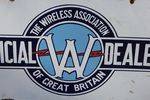 Wireless Dealer Association Double Enamel Sign