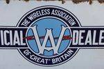 Wireless Dealer Association Double Enamel Sign