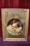 Antique Dr Lovelaces Soap Framed Advertising Card. #
