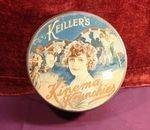 Vintage Keiller`s Kinema Krunchies Biscuit Tin.#