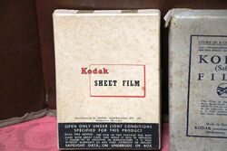 3 Vintage Kodak Film Packs