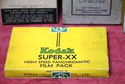 3 Vintage Kodak Film Packs