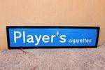 Player`s Ciagrettes Enamel Sign #