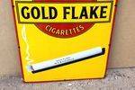 Wills Gold Flake Cigarettes Pictorial Enamel Sign