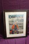 Stunning Ogdens Tobacco Pictorial Adv Card.#