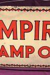 Empire Lamp Oil Double Sided Enamel Sign 