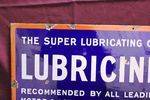 Lubricene Sold Here Enamel Sign