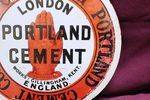 Portland Cement Enamel Sign Repaired