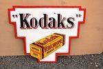 Kodak Film Double Sided Enamel Sign